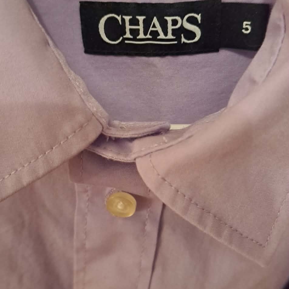 Chaps Kids Lavender Button Down Shirt